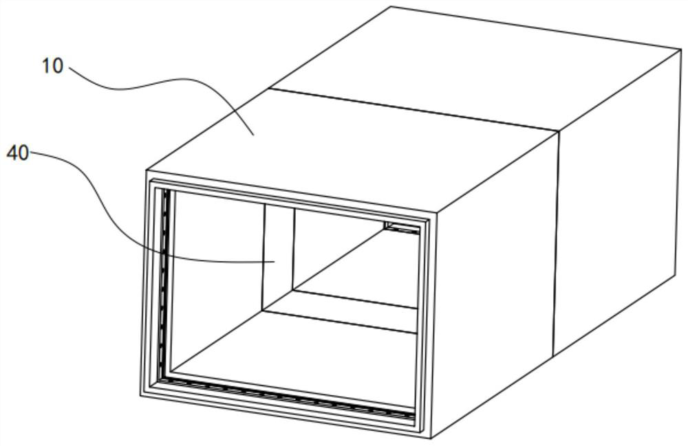 Waterproof pipe gallery with good sealing performance