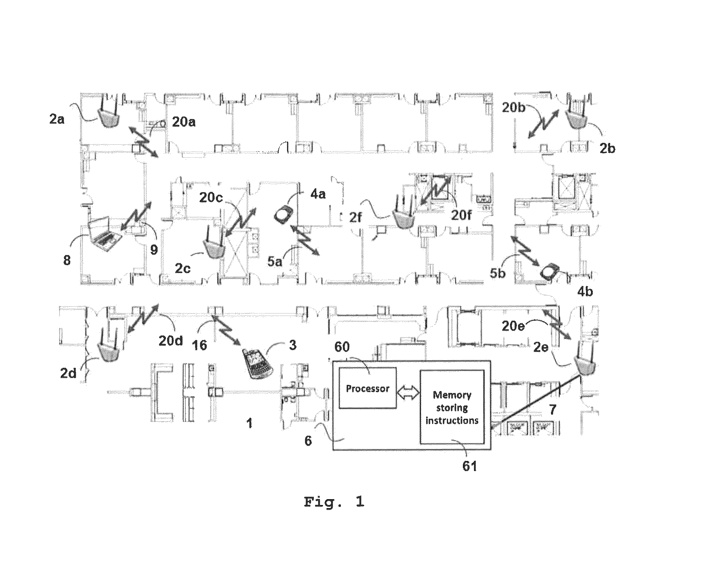 Devices, methods, and systems for radio map generation