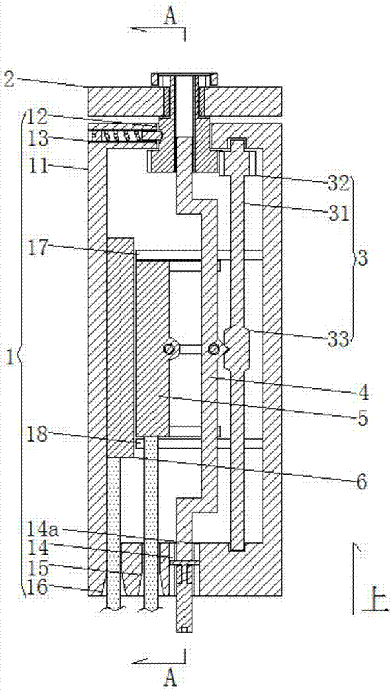 Automatic power failure device for electric power information communication and automatic power failure method