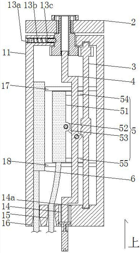 Automatic power failure device for electric power information communication and automatic power failure method