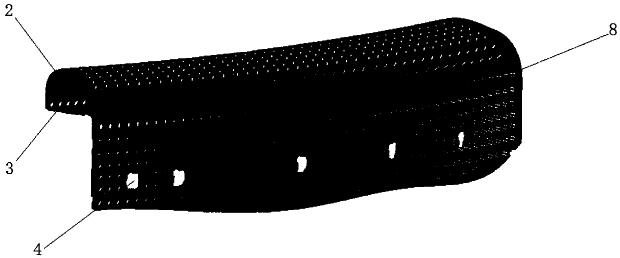 Three-dimensional printed titanium mesh implant with osteogenic induction coating