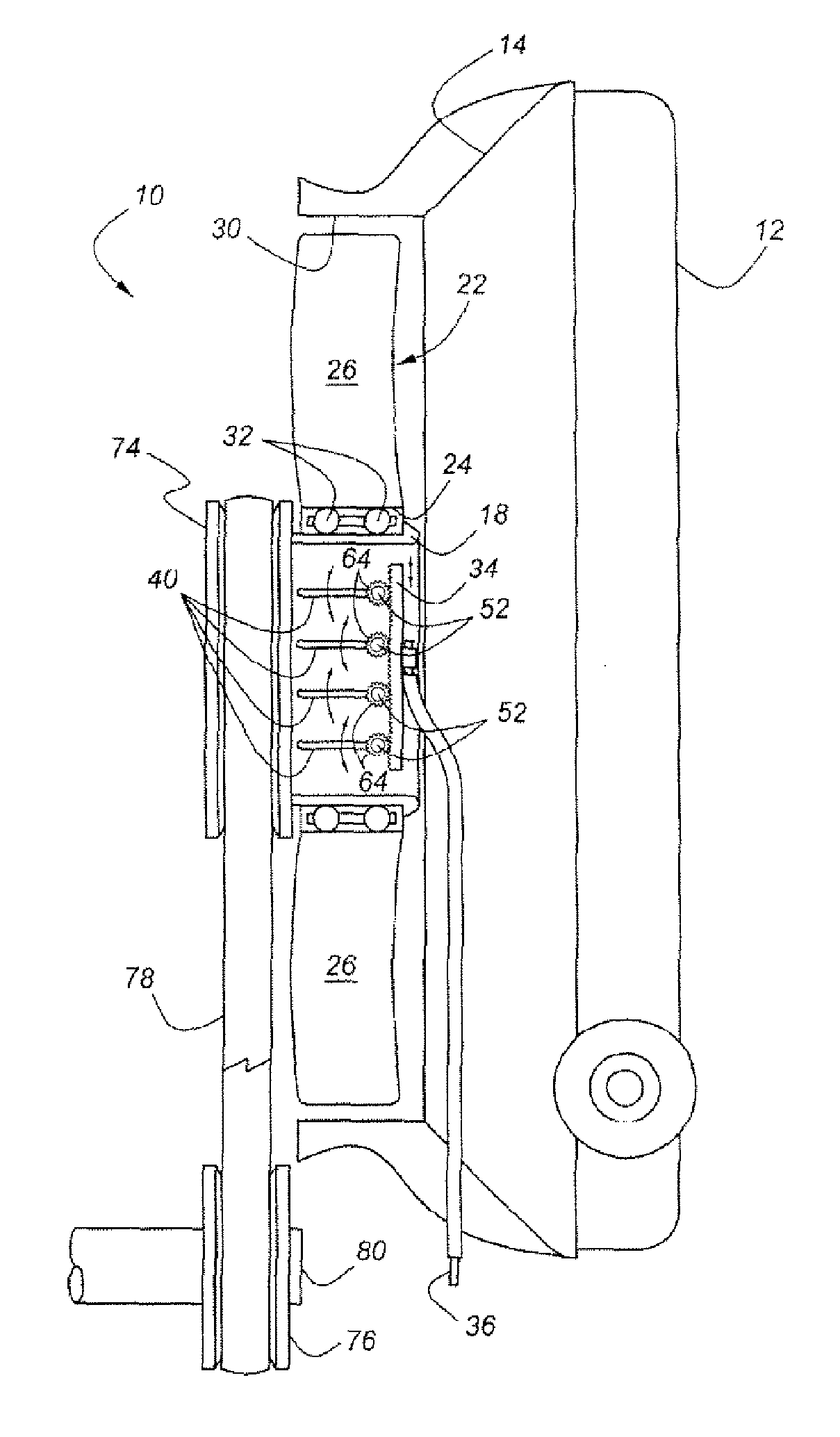 Cooling fan system for automotive vehicle