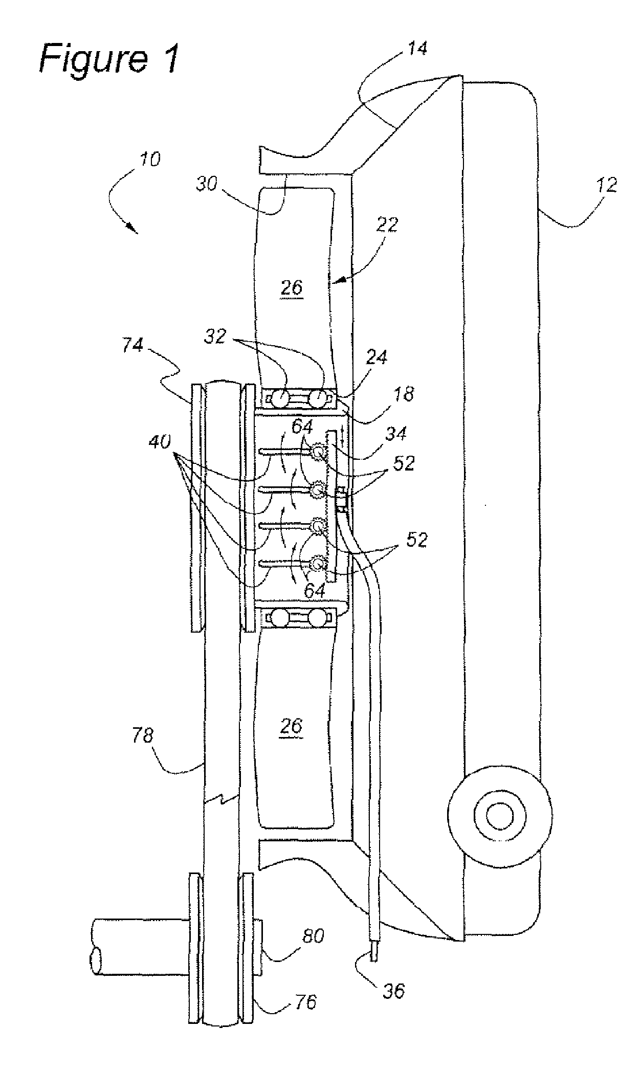 Cooling fan system for automotive vehicle