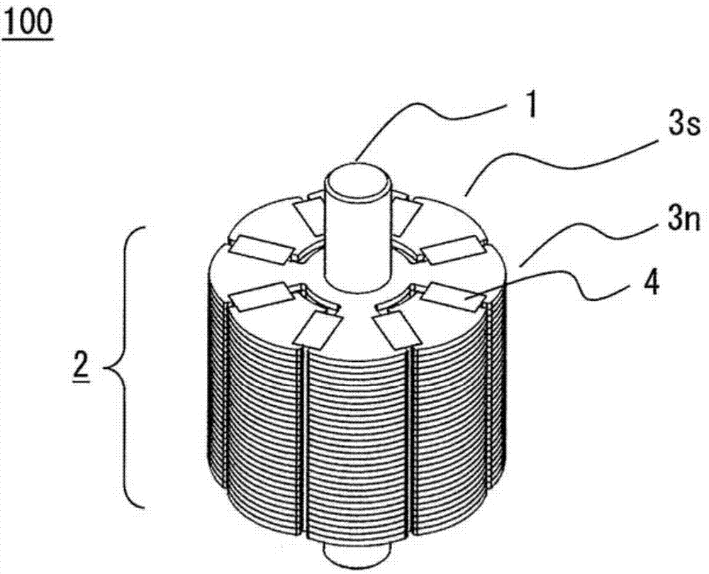 Rotor for rotating electric machine, rotating electric machine, and method for manufacturing rotor for rotating electric machine