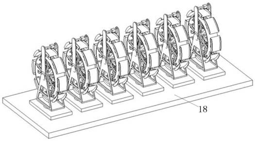 Pipeline take-up and payoff device and system with adjustable winding space