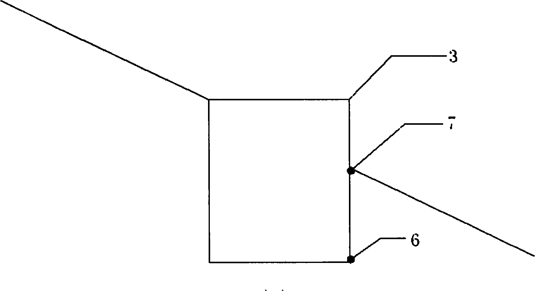 Rainwater collection and water-saving irrigation pollution control system and method for sloping field