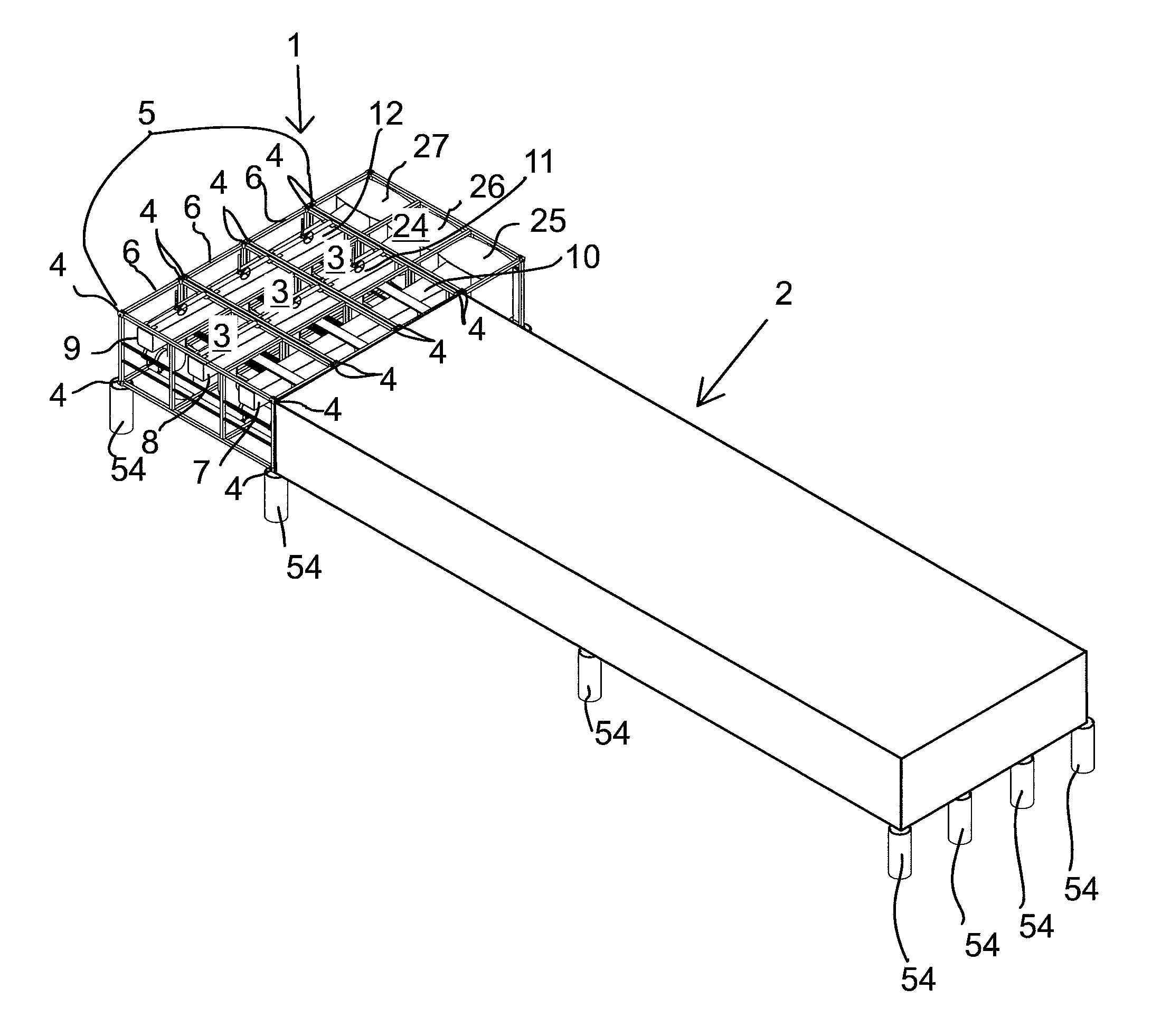 Method of manufacturing a launder and launder