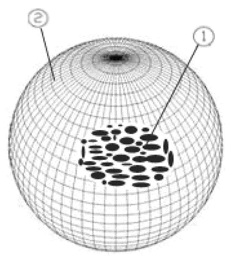 Combined type biochar enhanced nitrogen removal filler and preparation method thereof