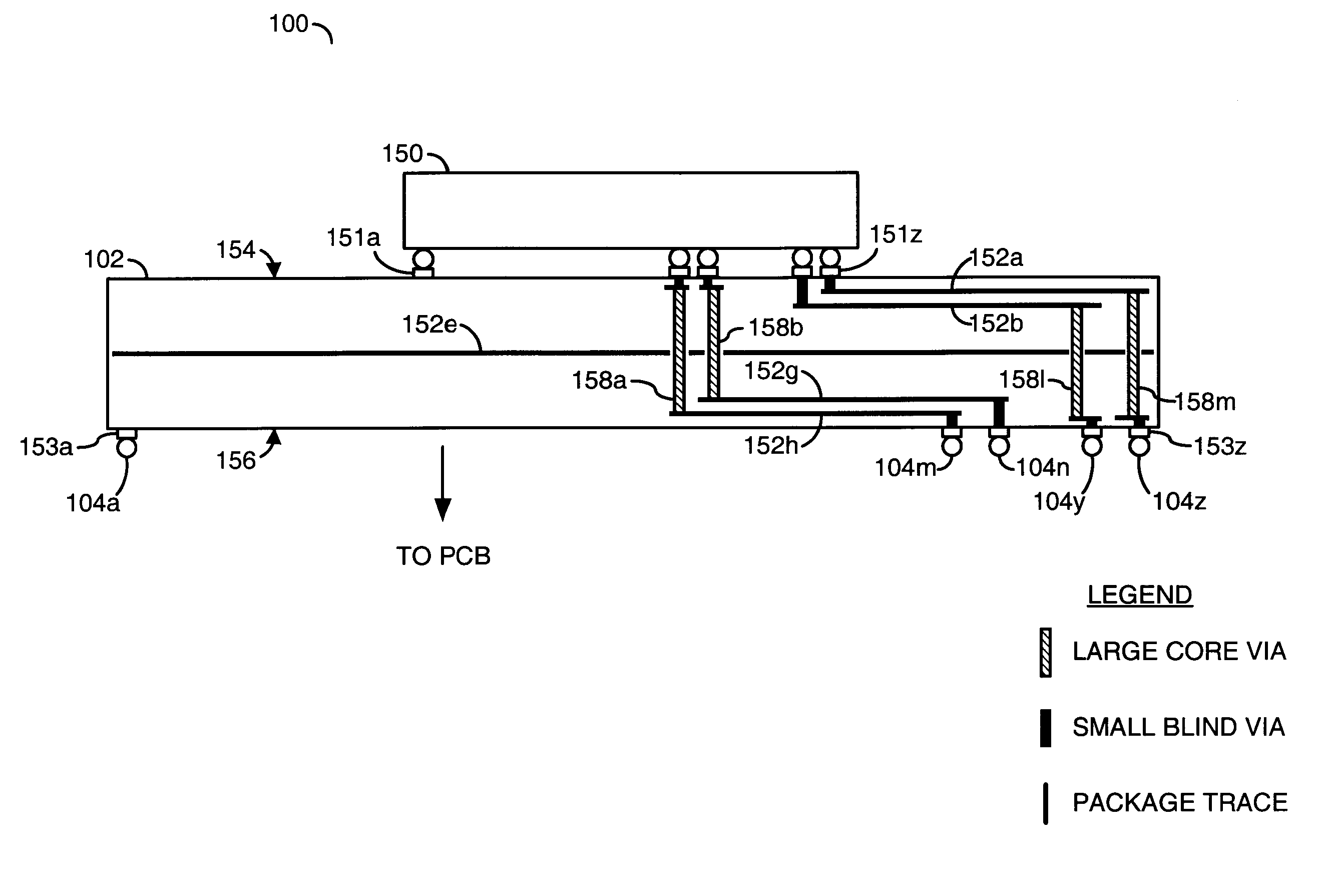 Solution for package crosstalk minimization