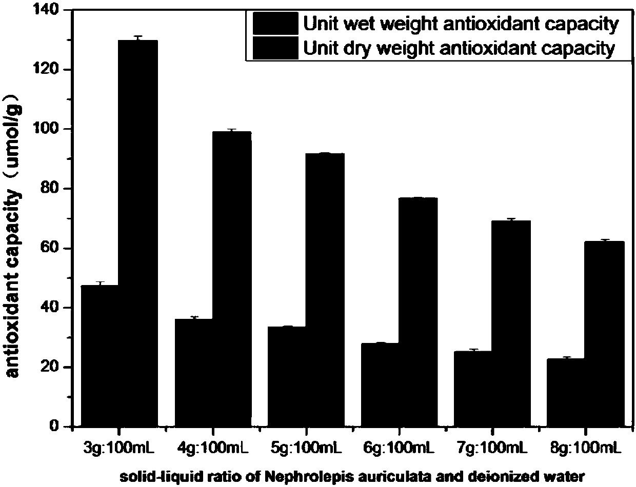 Preparation method of green synthesis of nano zero-valent iron with extraction liquid of nephrolepis auriculata and application of the nano zero-valent iron