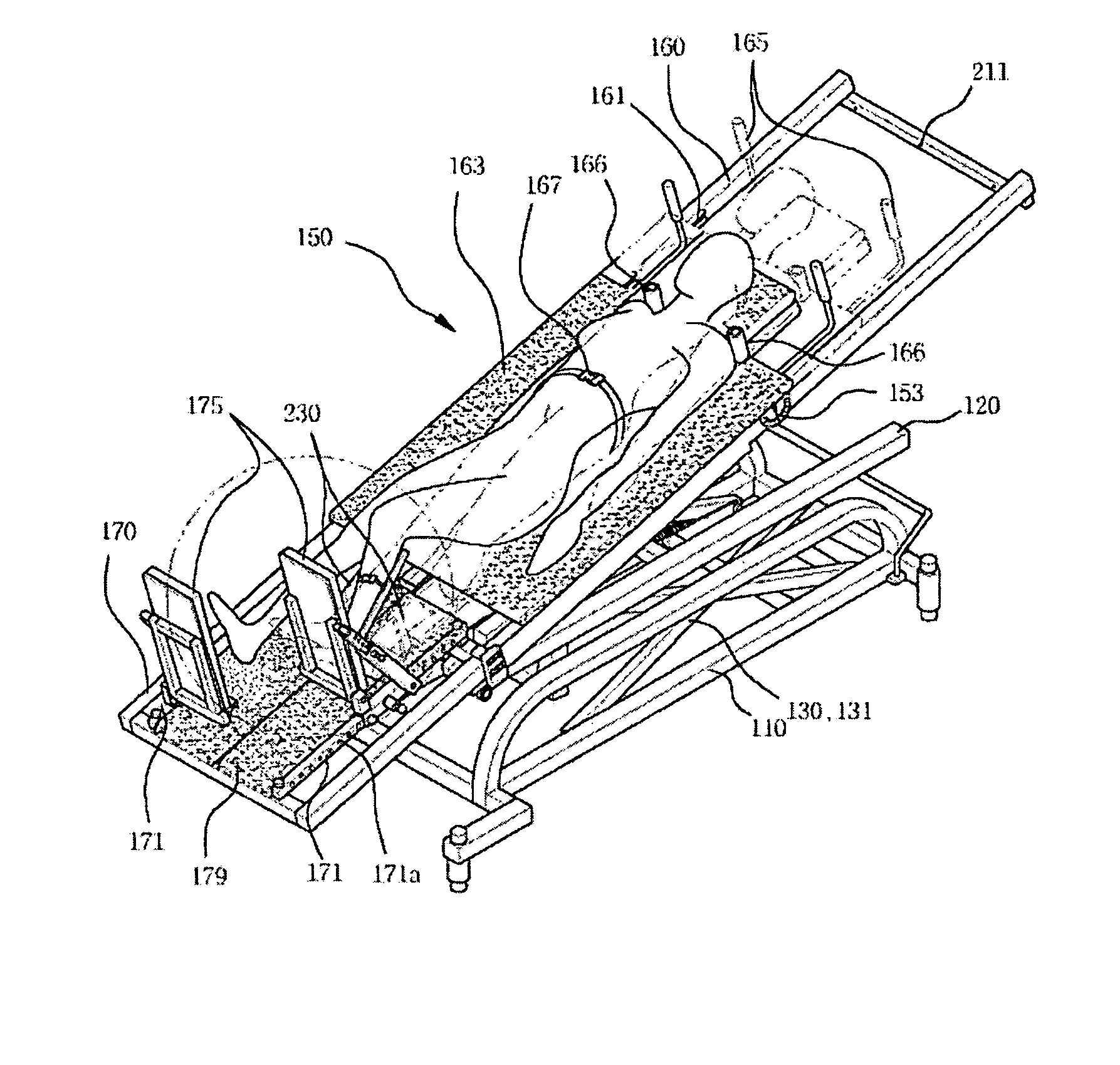 Apparatus and method for lower-limb rehabilitation