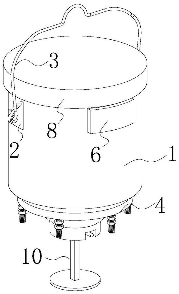 Long-shot riverway water quality sampling device