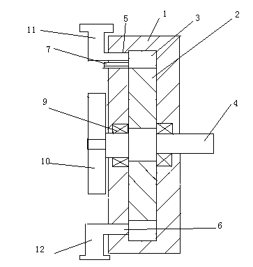 Eccentric rotor diesel engine