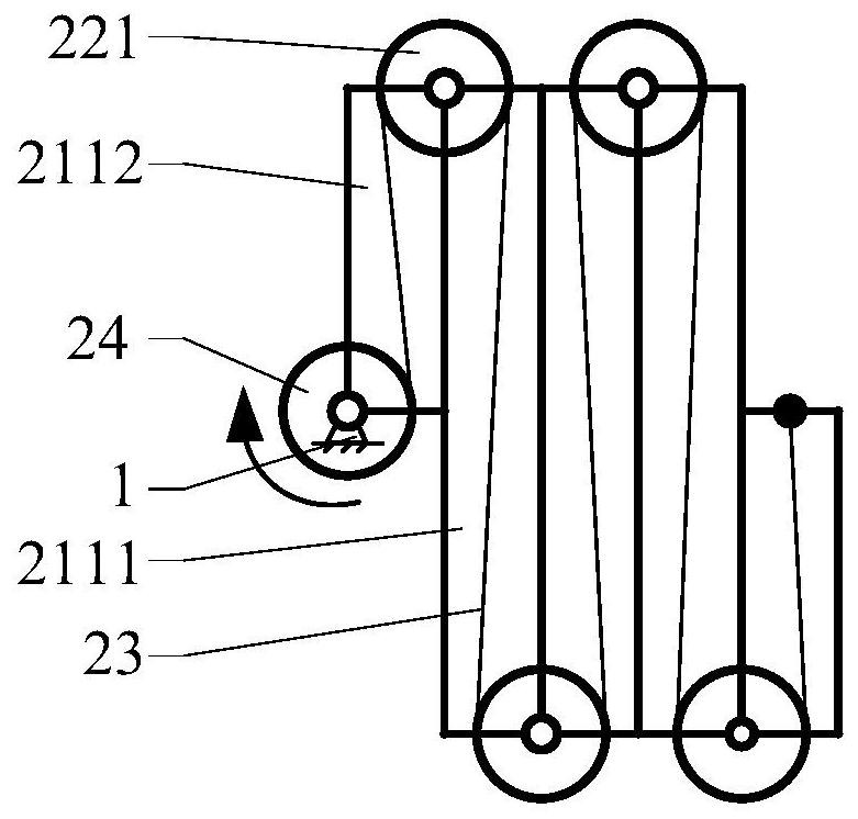 Large fold-to-span ratio solar wing