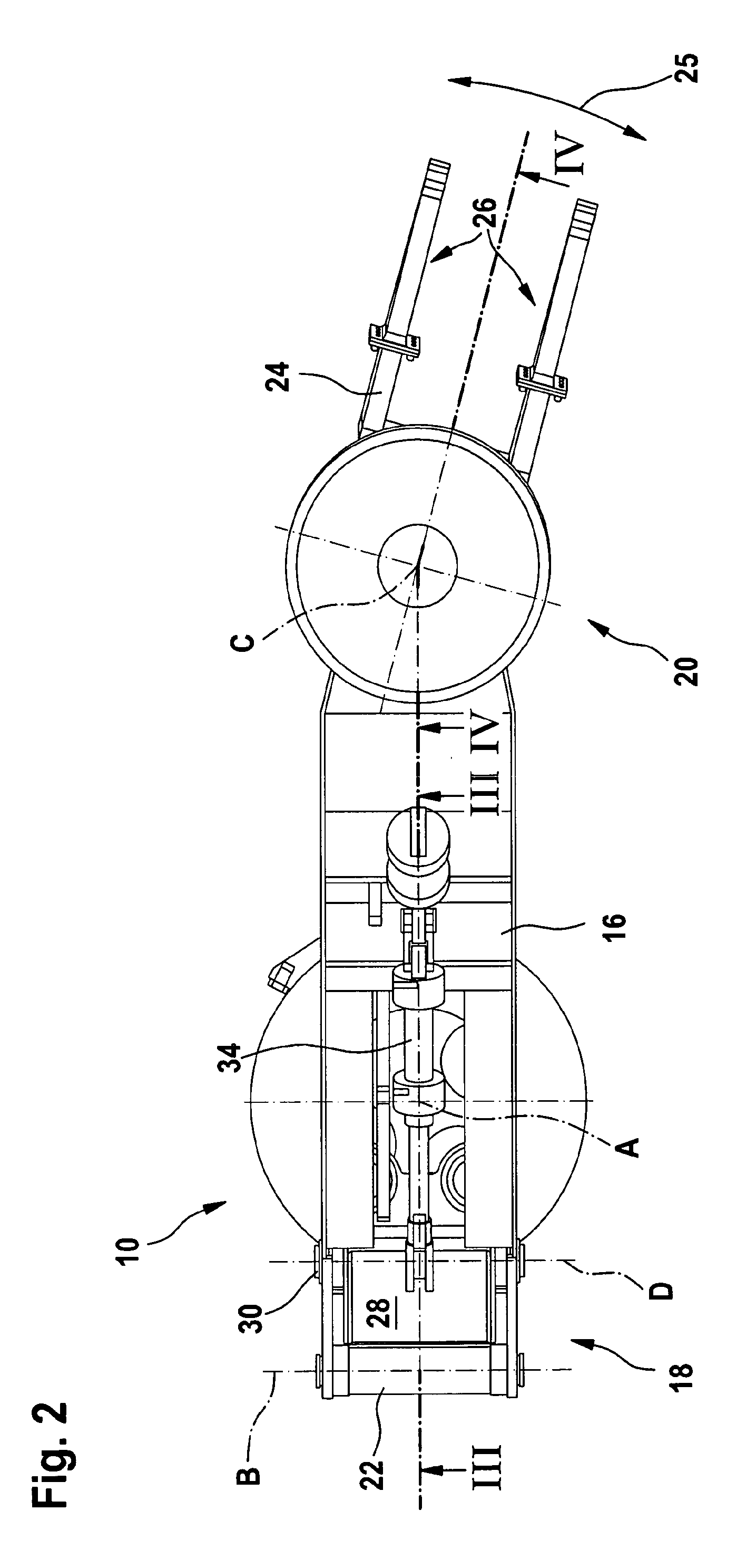 Handling Device For Elements of Tapping Runners