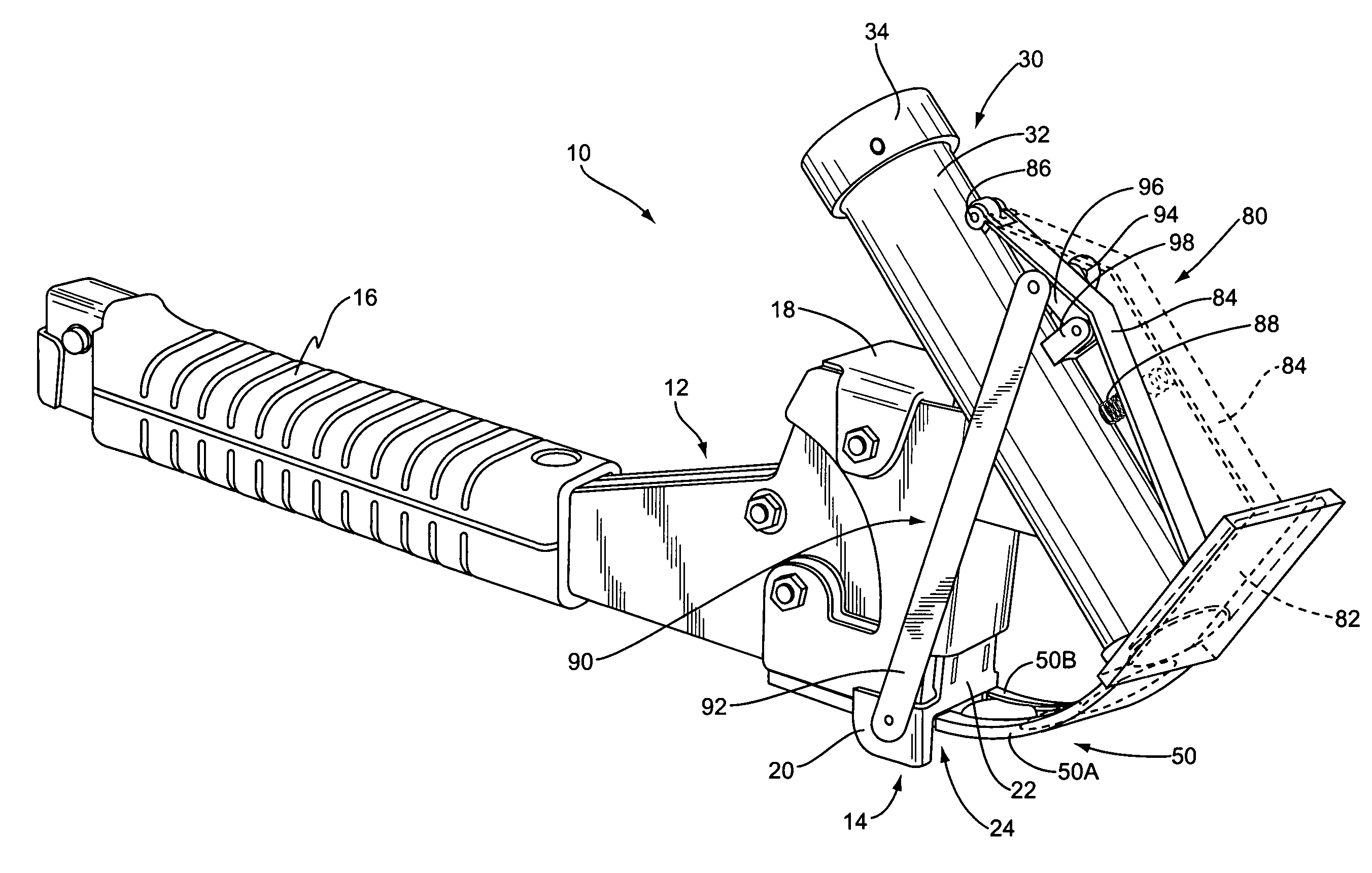 Combination staple gun and cap feeding device