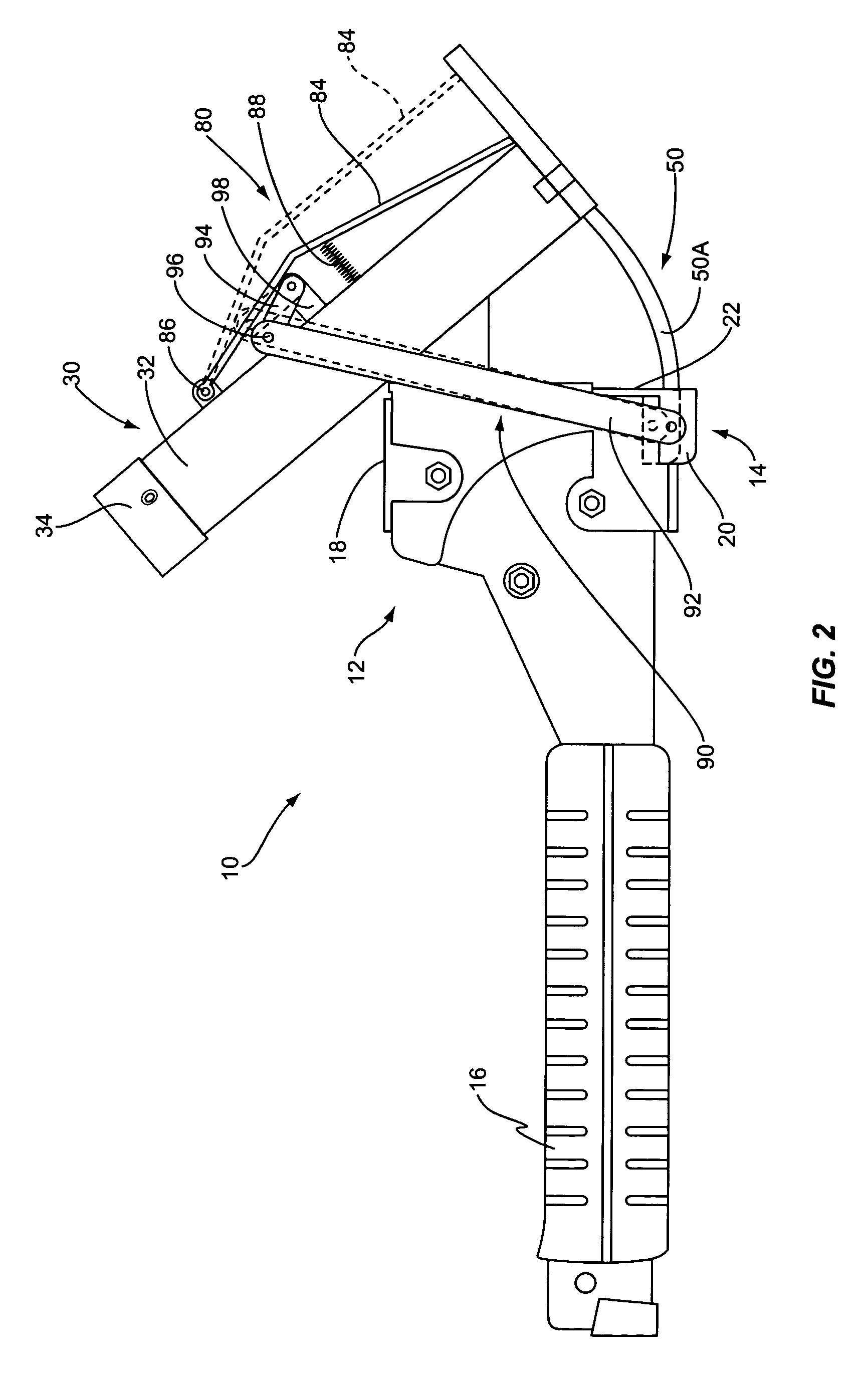 Combination staple gun and cap feeding device