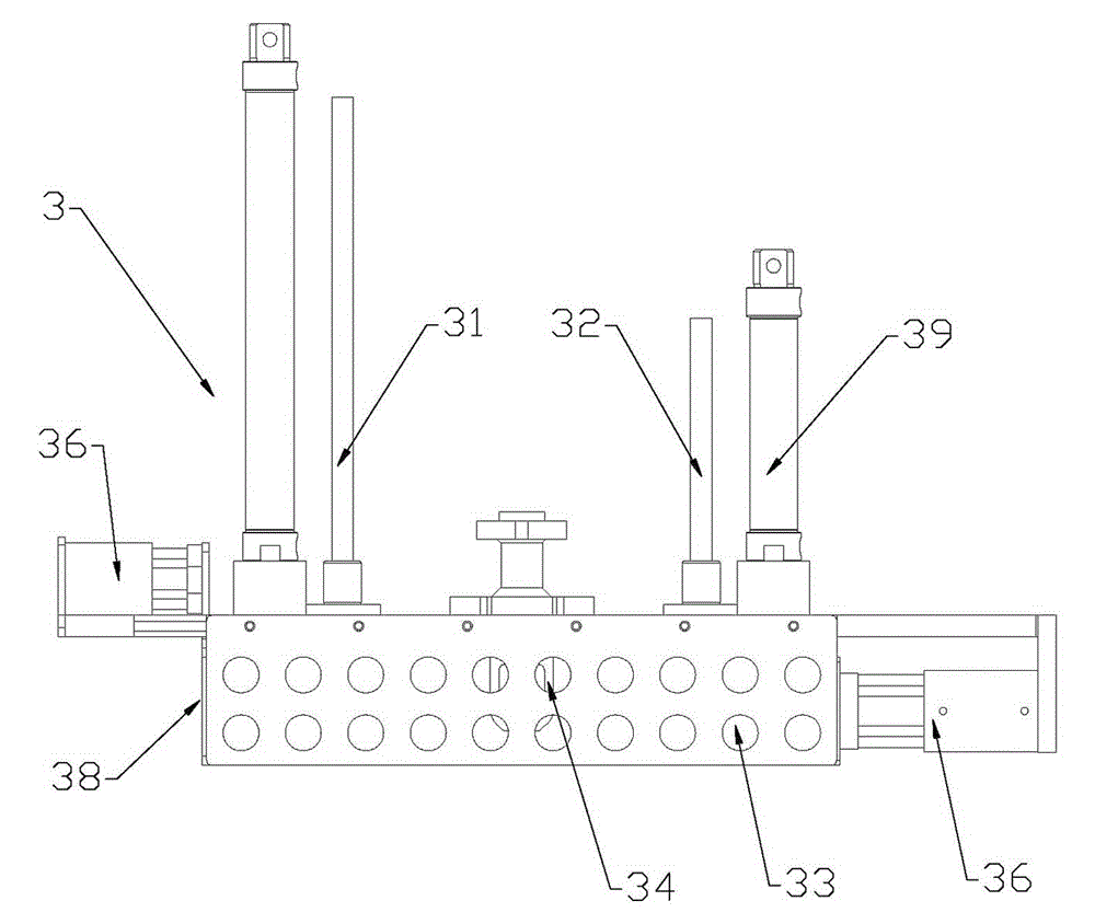 Integrated grabbing and conveying device for yoghourt package units