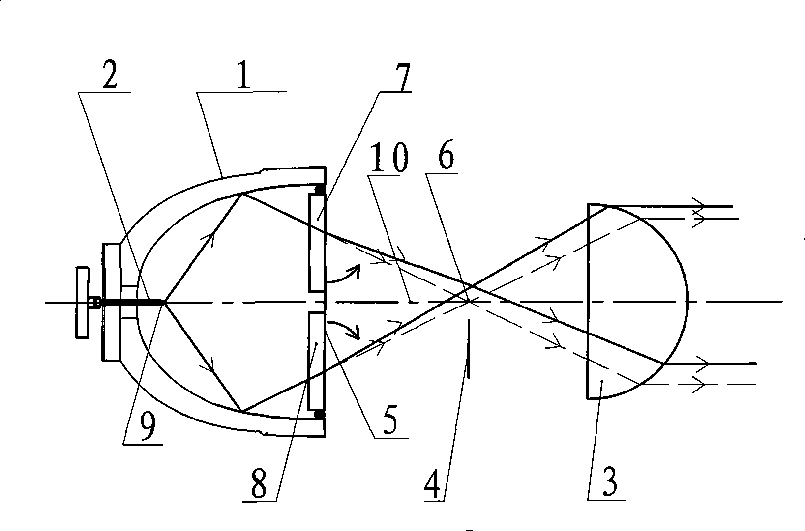 Headlight for motor-driven vehicle