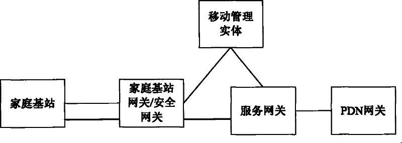 Method, equipment and system for establishing transmission load-bearing and method for transmitting downlink data