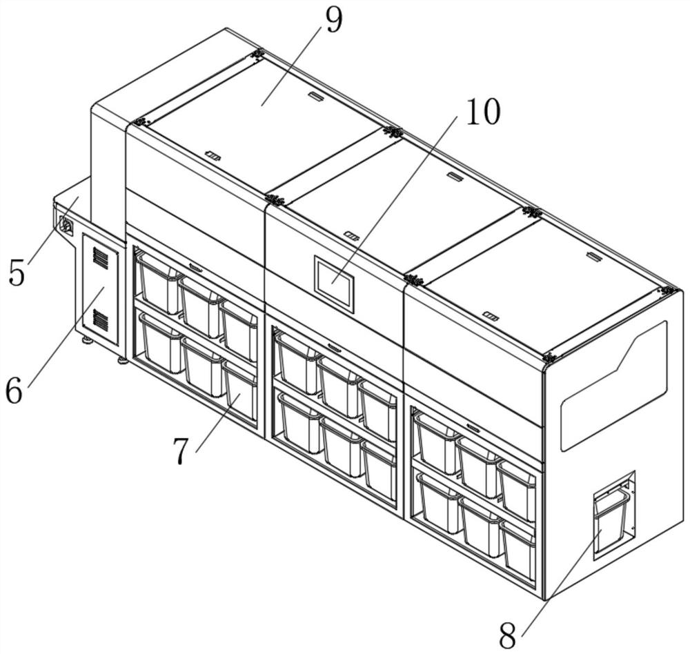 Infusion bag sorting equipment