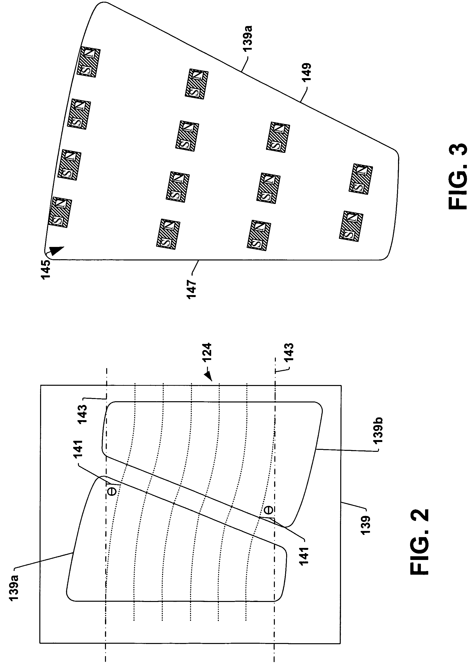 System for magnetic scanning and correction of an ion beam