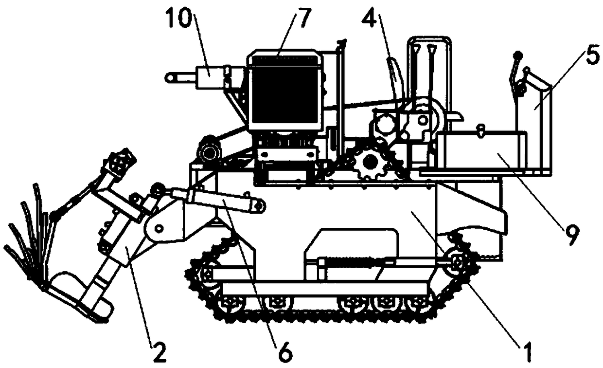 Sectioned type allium fistulosum harvester and harvesting method