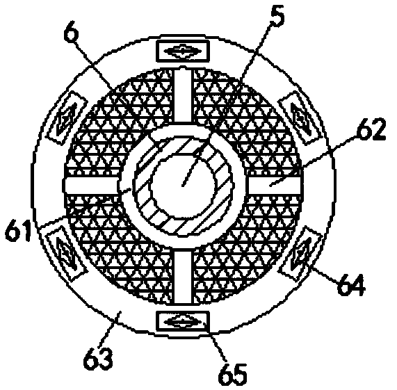 Asphalt mixing device for road pavement