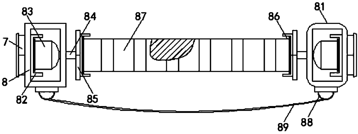 Asphalt mixing device for road pavement