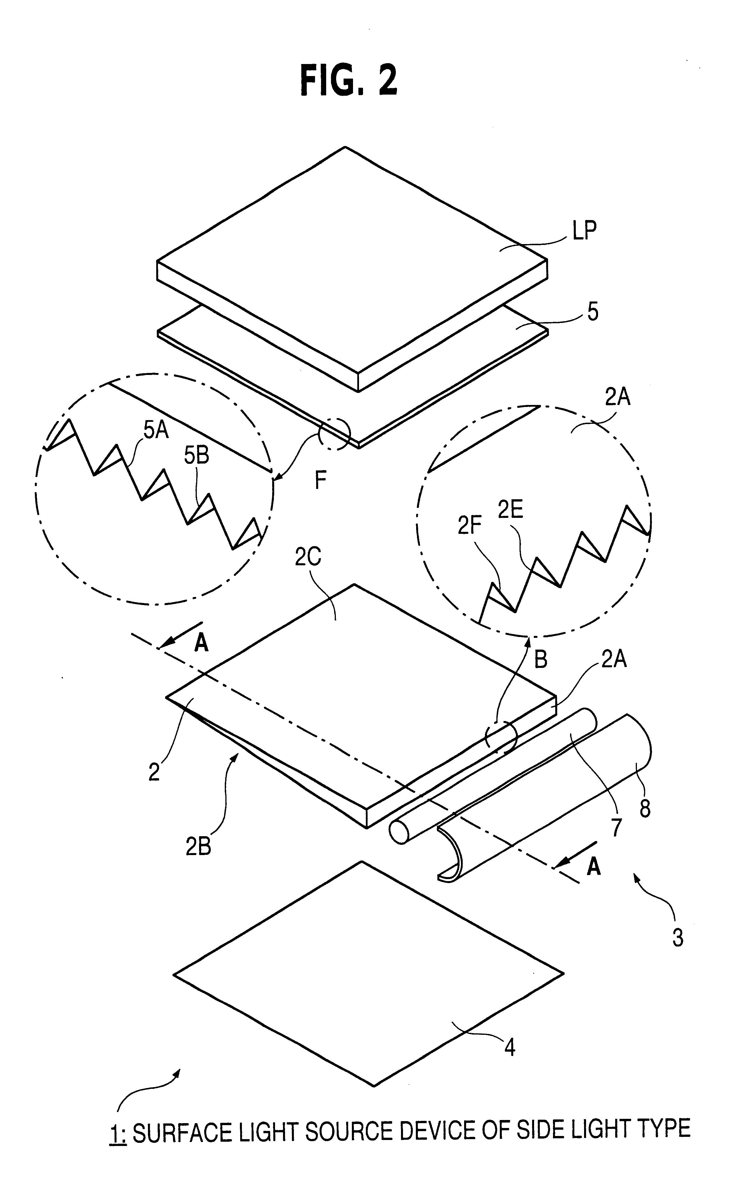 Light guide plate, surface light source device of side light type and liquid crystal display