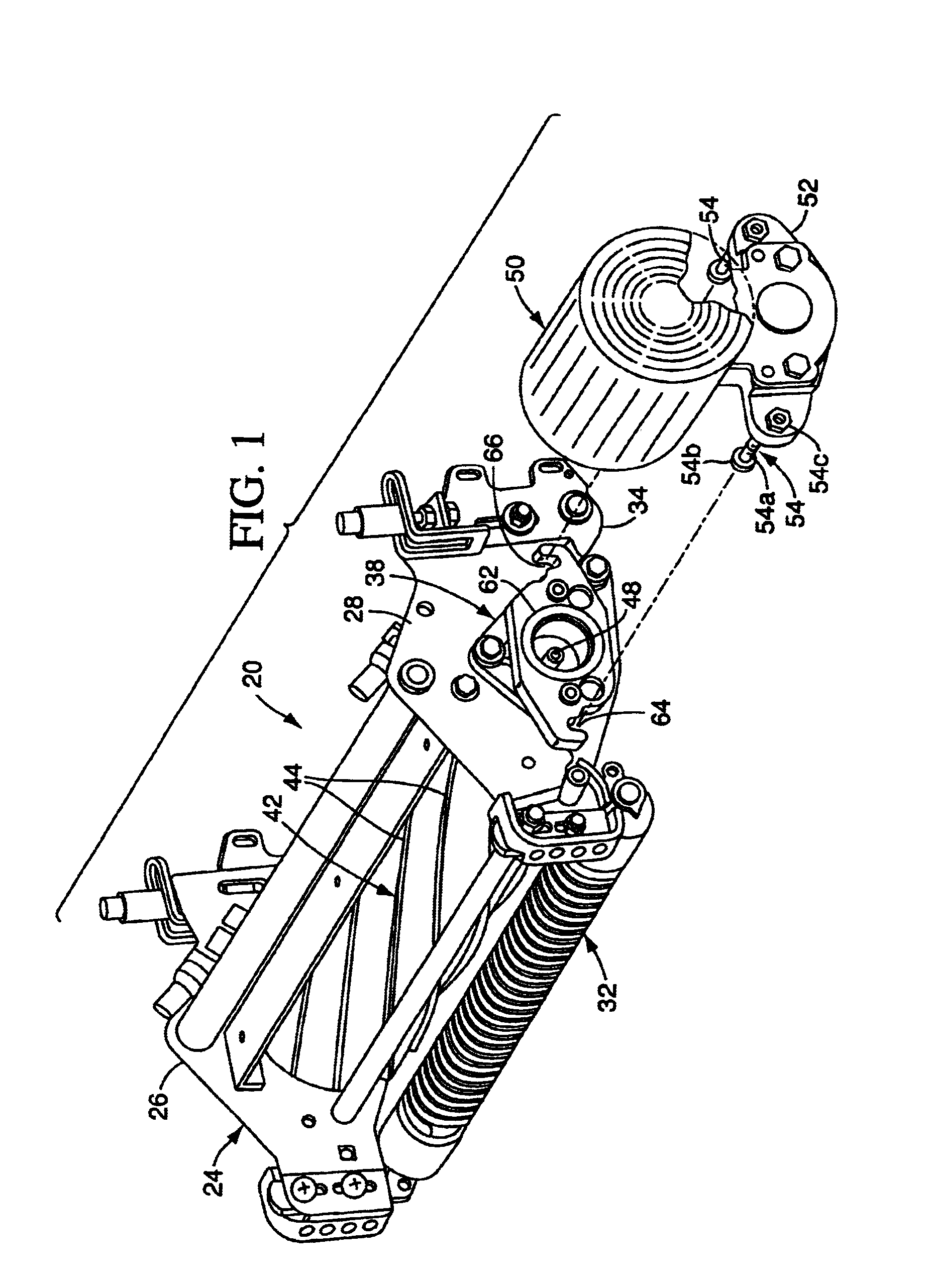 Electric motor drive for a reel mower