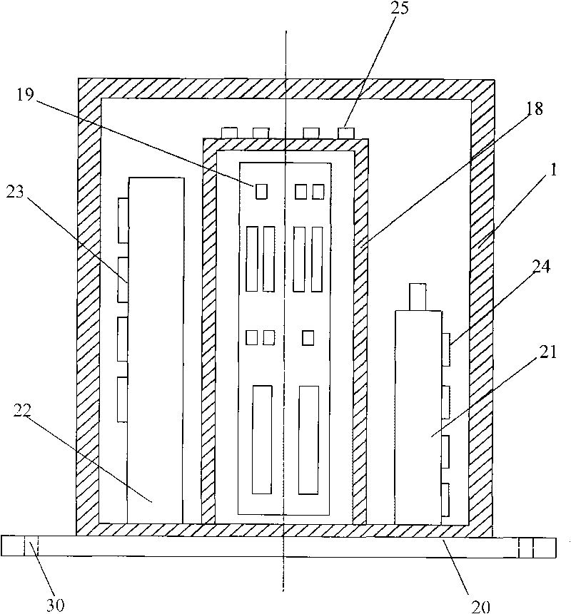 Infrared thermal imaging remote monitoring device for transmission tower