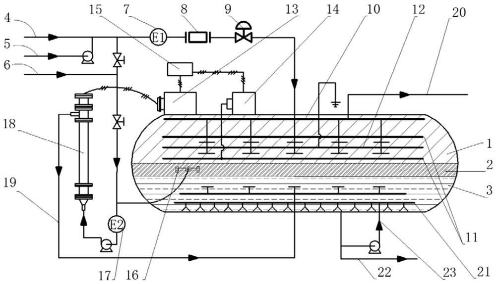 A kind of crude oil electric desalination equipment and method