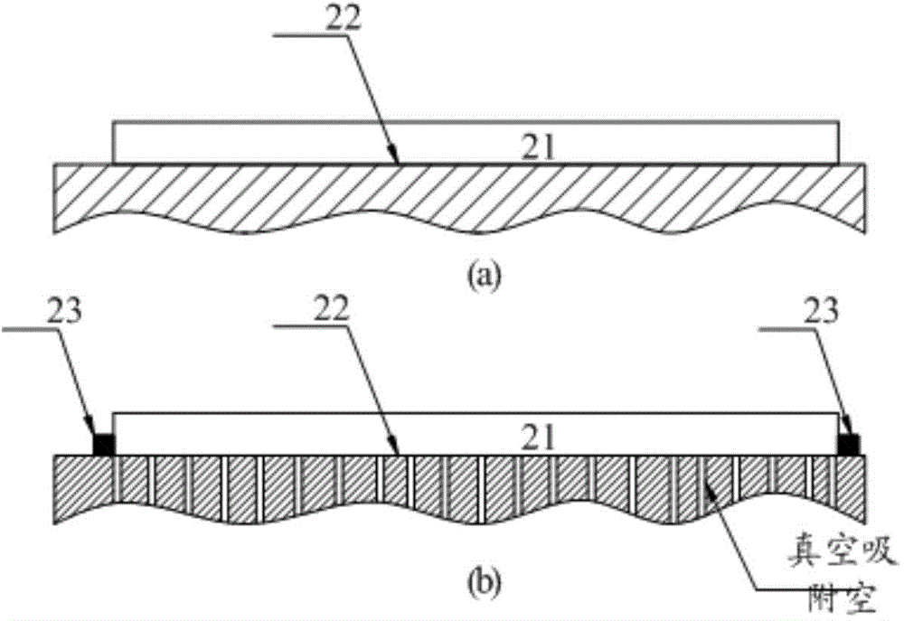 Base material fitting method and base material fitting method