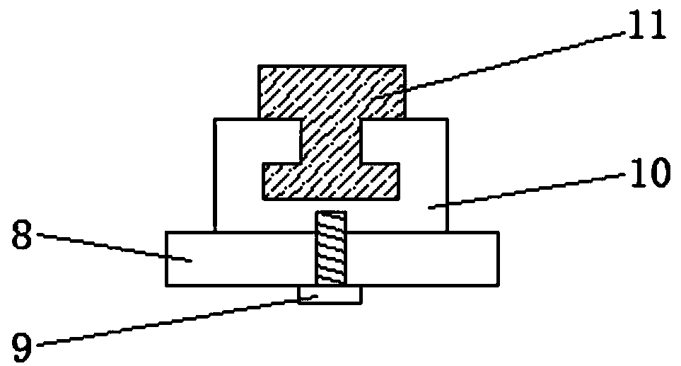 Device for detecting outer cutter swing of CNC cutter machine