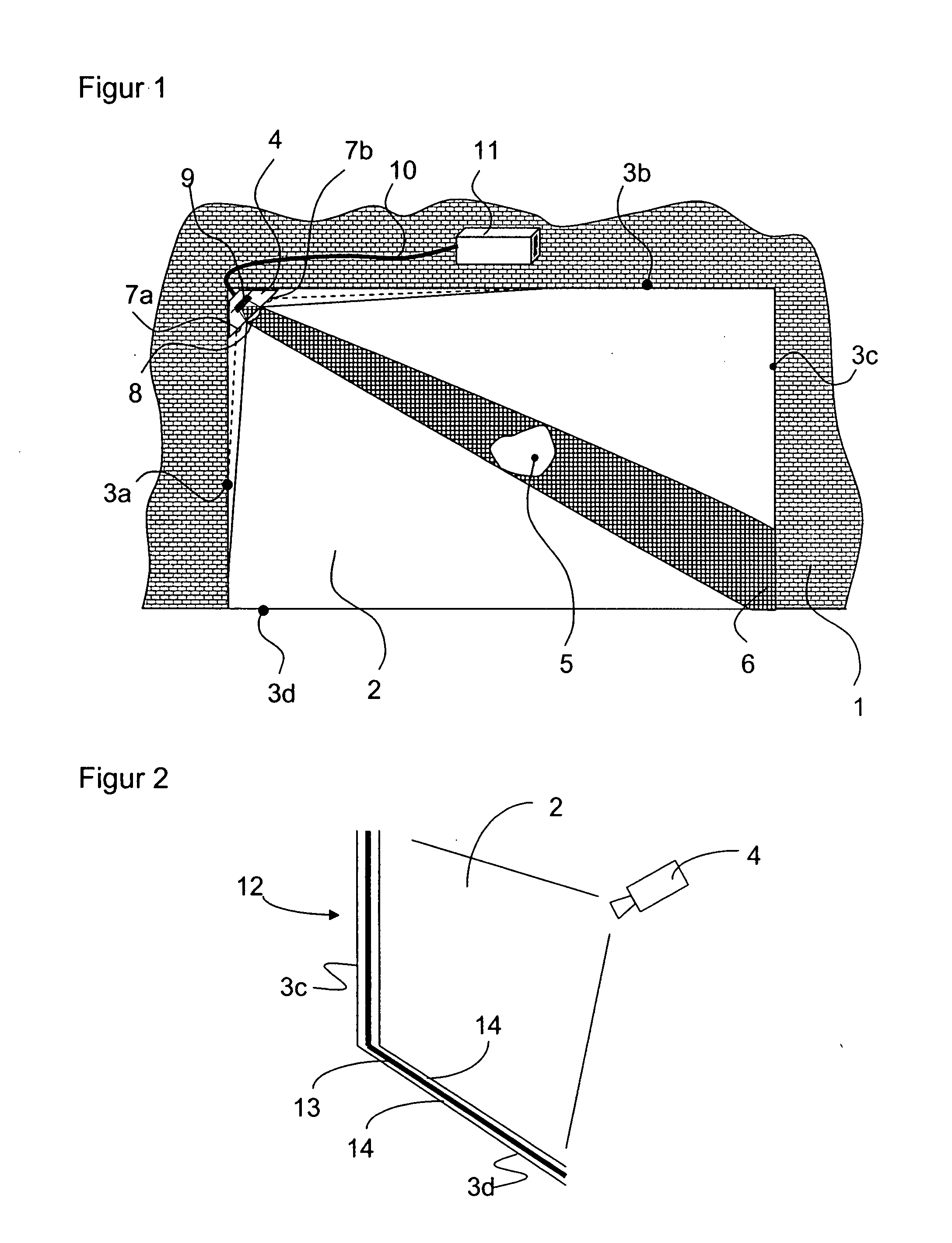 Method and apparatus for monitoring a region