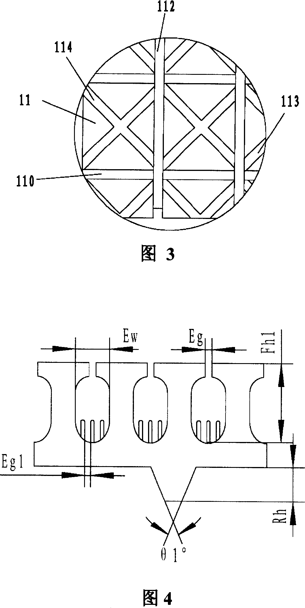 Flooded copper-evaporating heat-exchanging pipe for electric refrigerator set