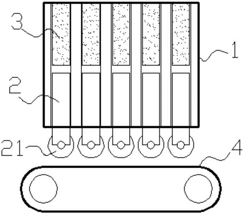 A variable embossing machine