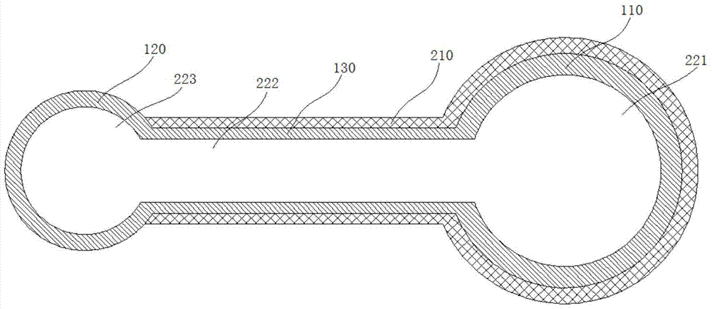 Interface structure for NdFeB storage tank