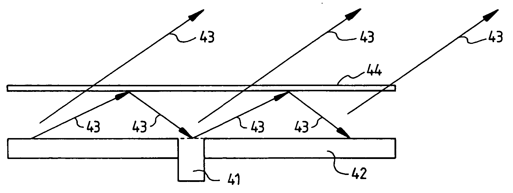 Electronically scanned wideband antenna