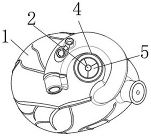 Anti-deformation medical tube capable of self-adapting to internal pressure environment of human body