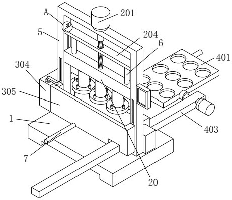 A hydraulic pump compressive strength load detection device and its implementation method