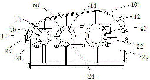 Speed reducing chassis