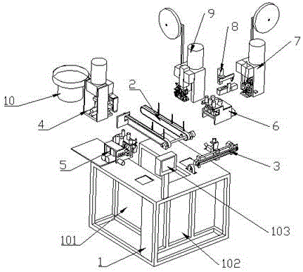 Automatic production equipment for power wires