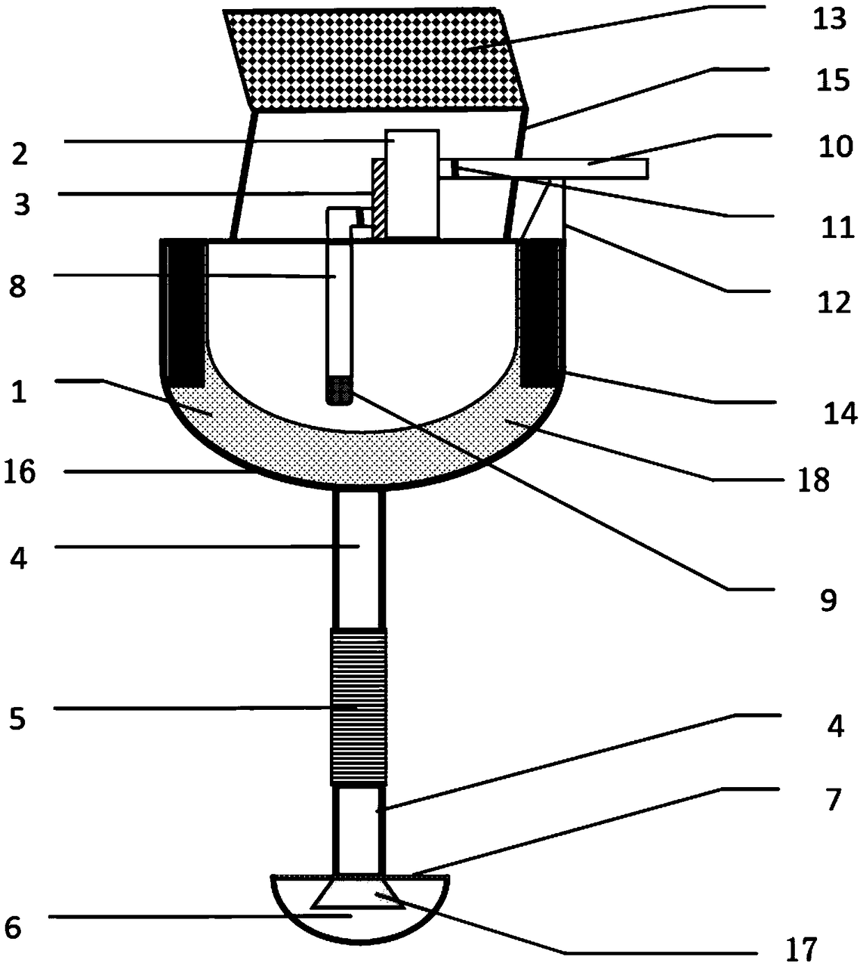 Device for improving circulation condition of water body, and application method thereof