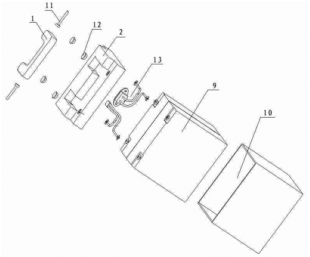 A battery box for electric power system