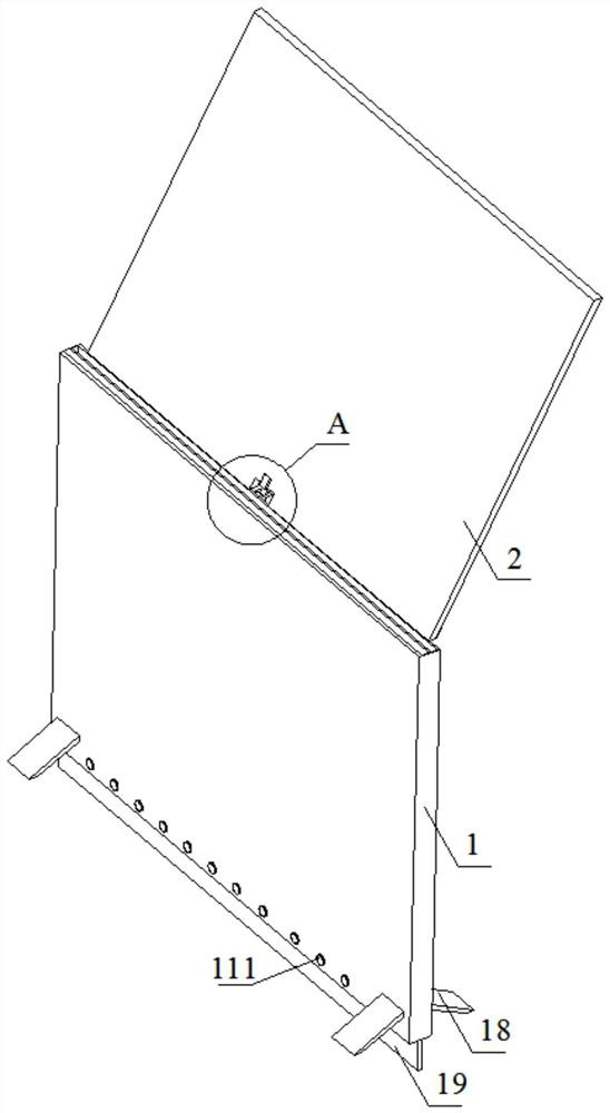 Solar photovoltaic sound barrier based on micro-through-hole foamed ceramic plate