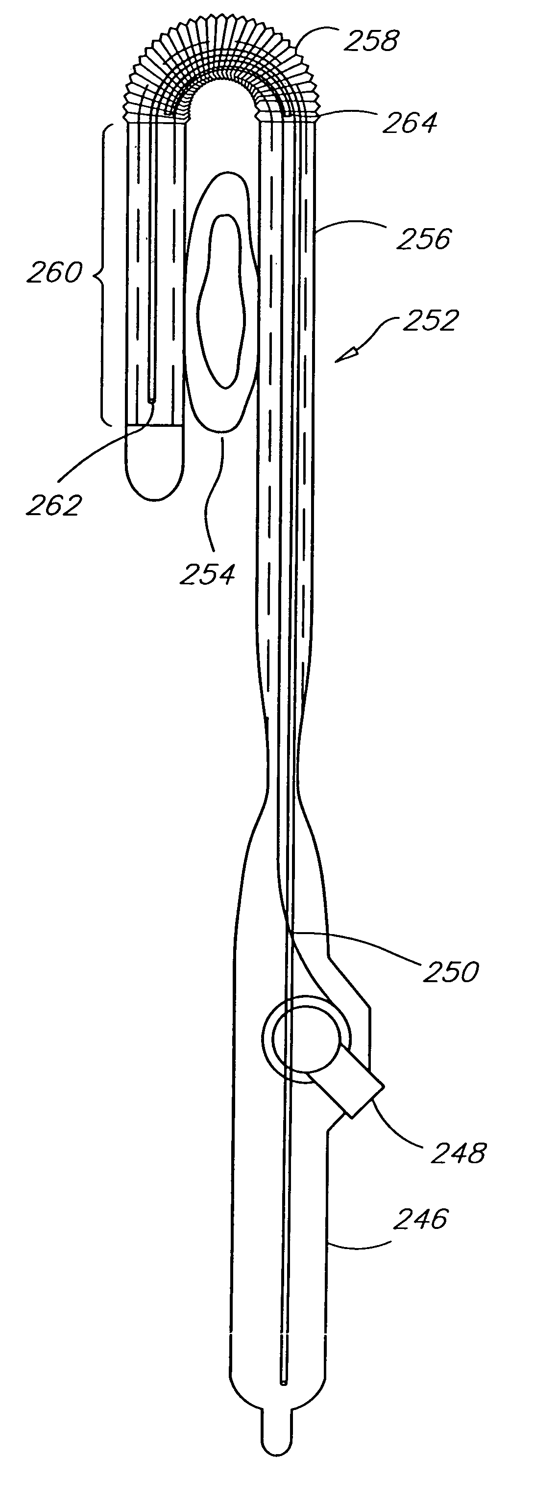 Surgical clamp having treatment elements