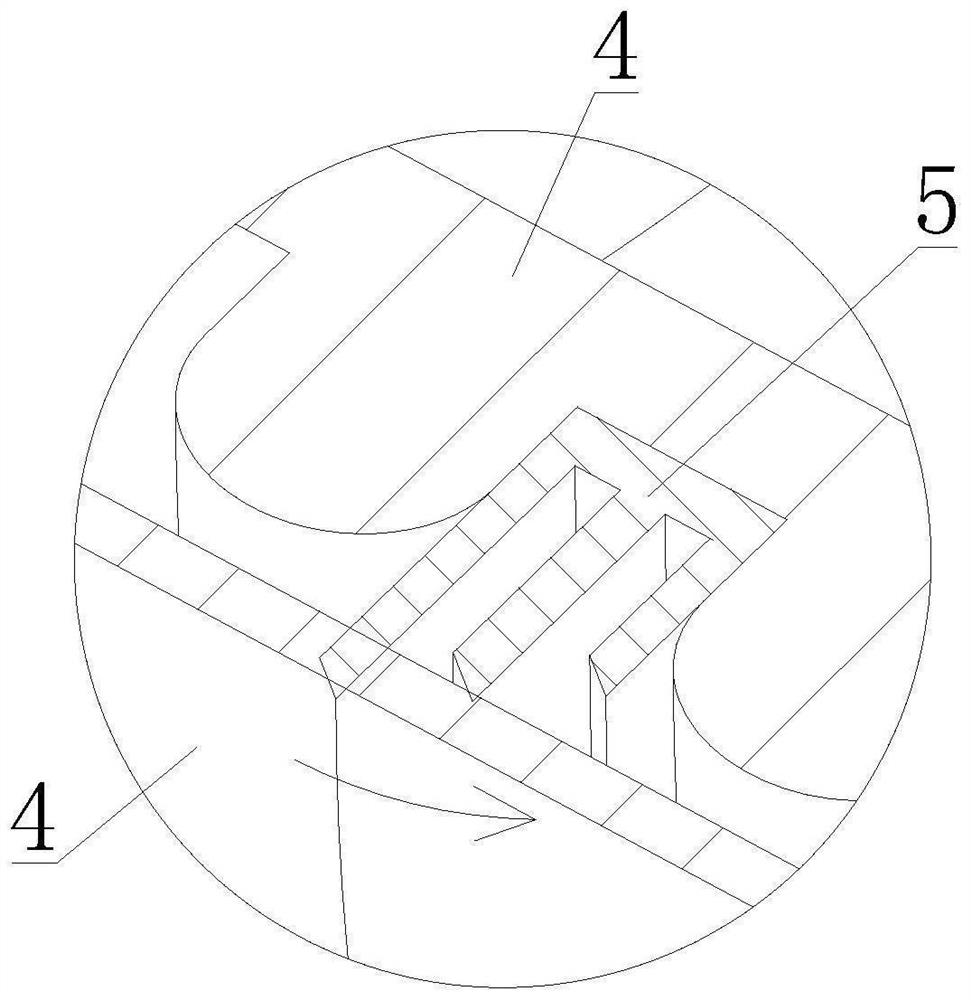 Ultrahigh molecular weight polyethylene reinforced modified polypropylene straight-wall pipe