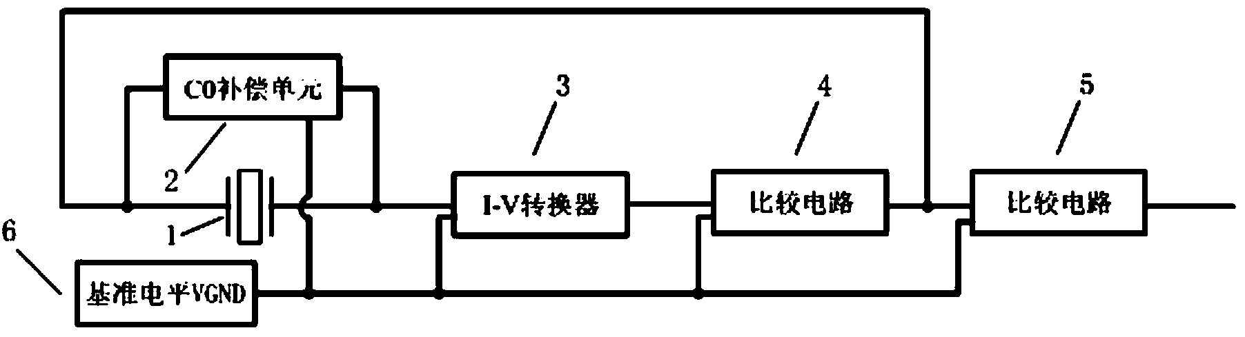 High-impedance crystal resonator serial oscillating circuit and commissioning method thereof